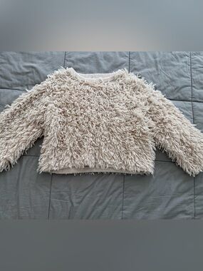 Woolrich x Target Cream Loopy Yarn Sweater Size S